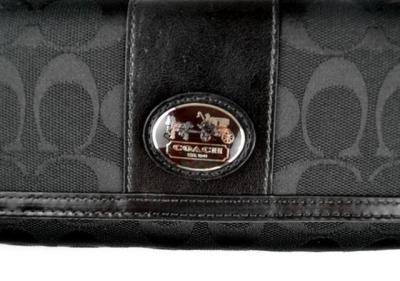 discounted Coach Wallets - 44001 full black